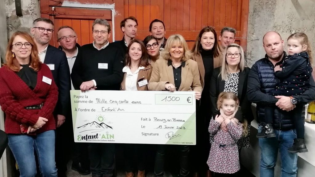 REMISE DE CHÈQUE AIN-FLUENCE