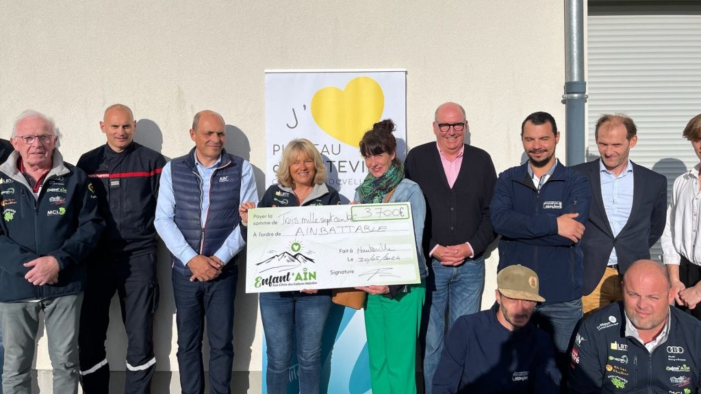 REMISE DE CHÈQUE AINBATTABLE WINTER