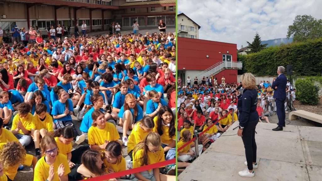 REMISE DE CHÈQUE LYCÉE DE GEX