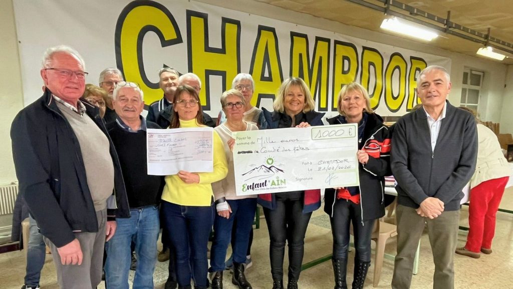 REMISE DE CHÈQUE - COMITÉ SAINT-VICTOR